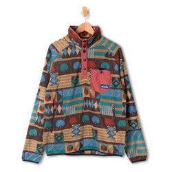 Kavu Teannaway Fleece Pullover Men's in Mixed Assembly